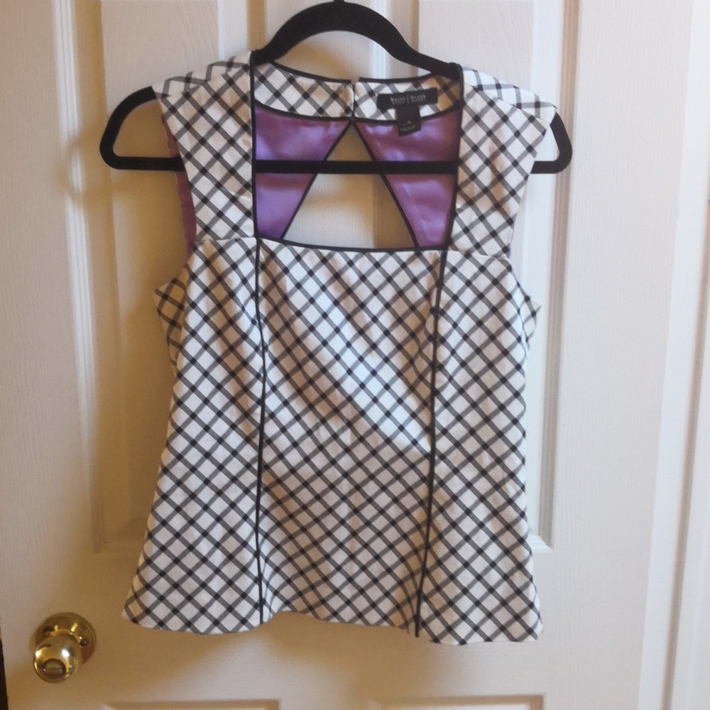 White House Black Market Blouse, sz 6, Last Chance!
